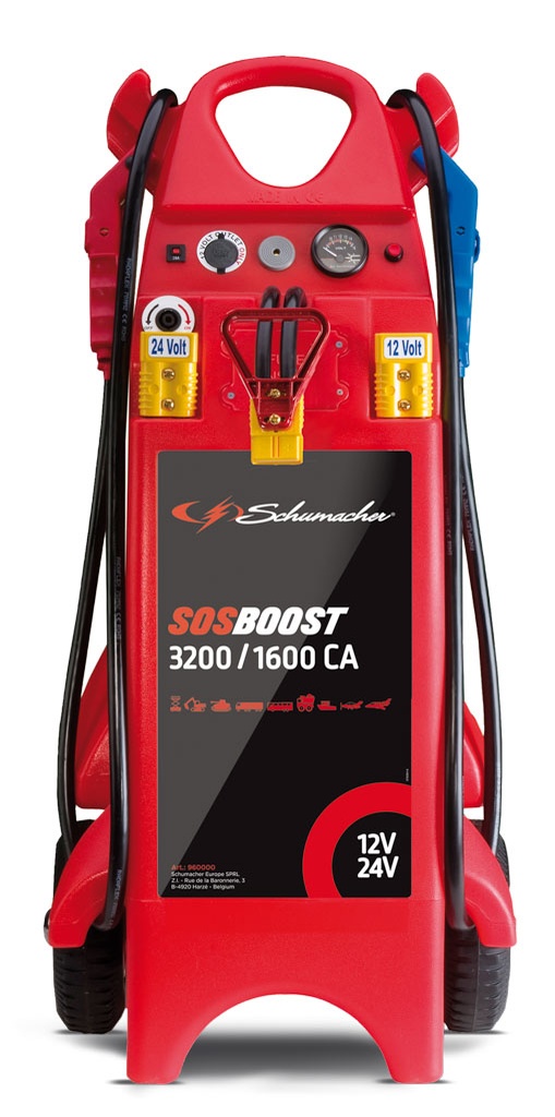 Start Booster SOS Mobile 12V & 24V 3200/1600CA