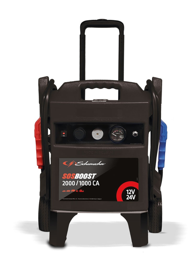 Starthilfe Booster CT 12/24V TROLLEY 2000/1000CA